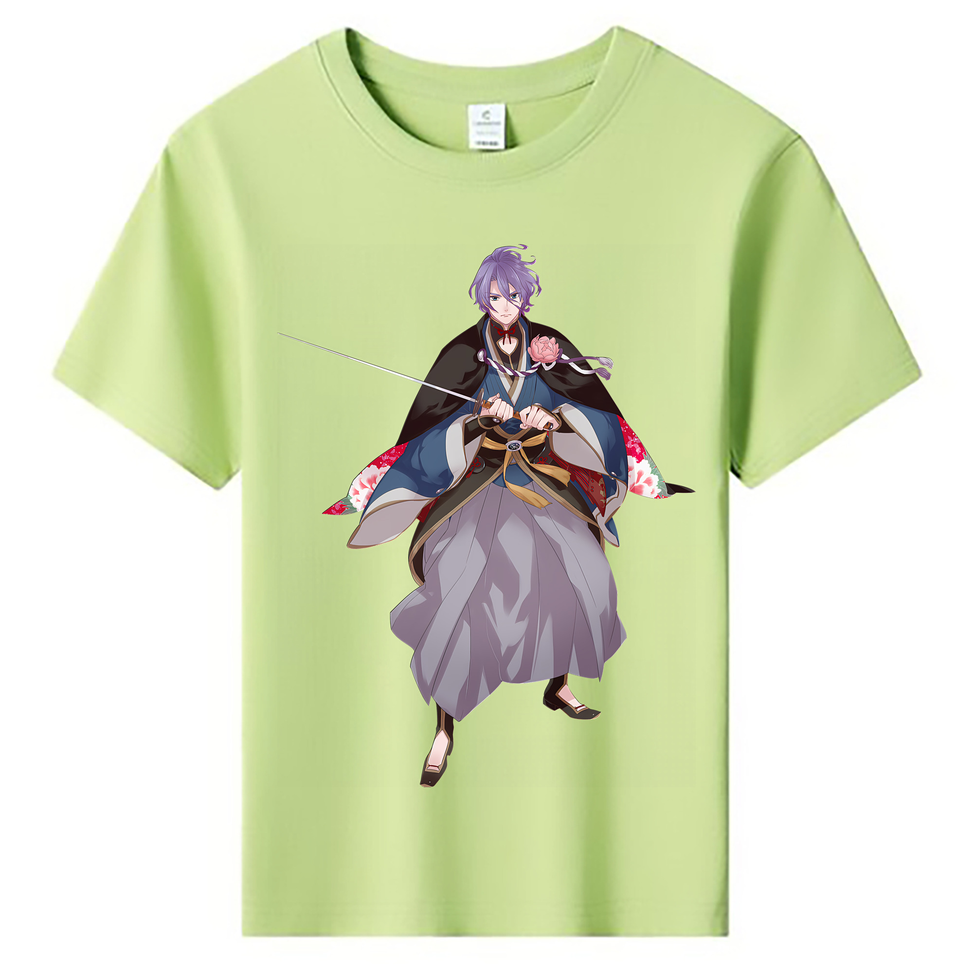 （画像用） 刀剣乱舞 Touken Ranbu 綿100％キッズTシャツ（フロントプリント）
